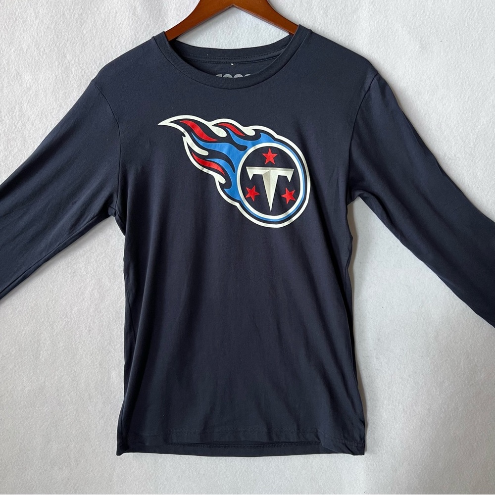 FOCO Tennessee Titans Navy Long Sleeve Shirt